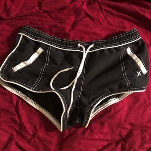 Black and White Board Shorts